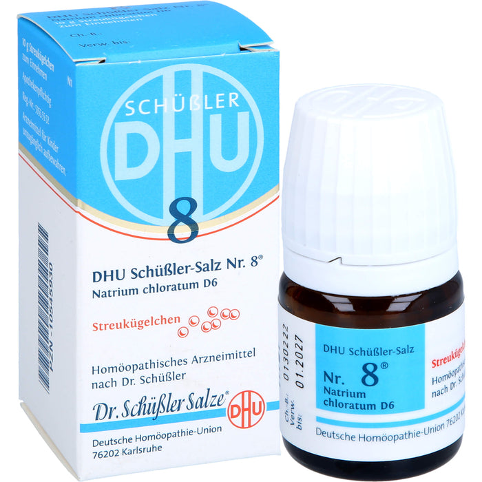 DHU Schüßler-Salz Nr. 8 Natrium chloratum D6, 10 g Globuli