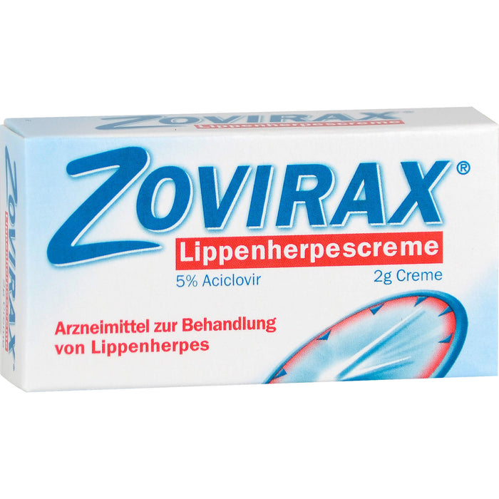 Zovirax Lippenherpescreme, 2 g Crème