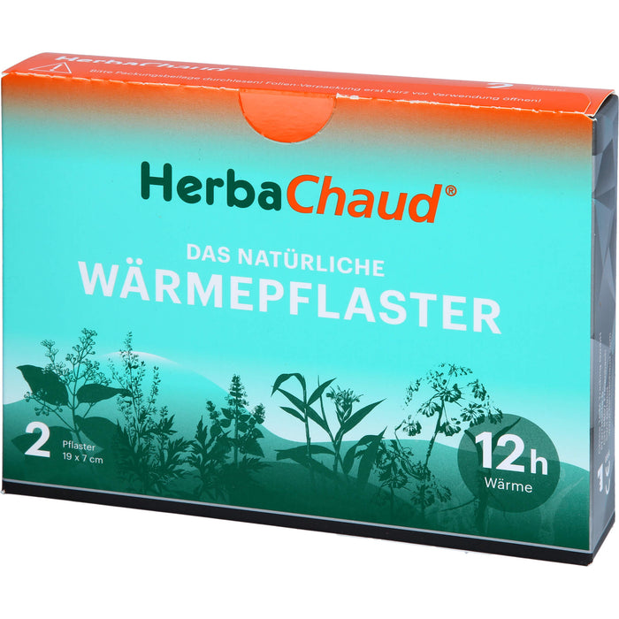 HerbaChaud Wärmepflaster 19 x 7 cm 12 h Wärme, 2 pc Pansement