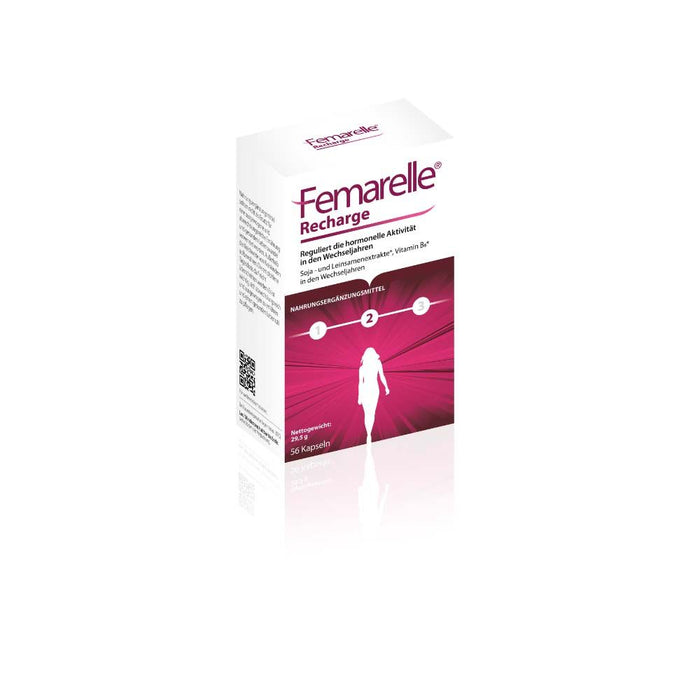 Femarelle Recharge Kapseln reguliert die hormonelle Aktivität, 56 St. Kapseln