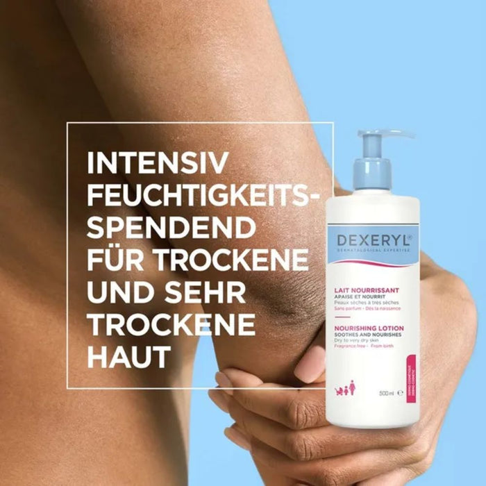 DEXERYL Pflegelotion für trockene bis sehr trockene Haut, 500 ml Lotion