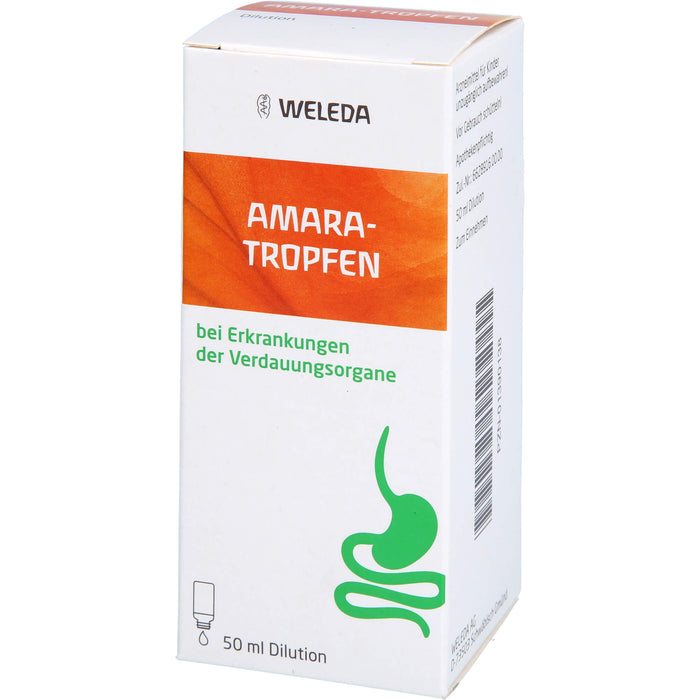 WELEDA Amara Tropfen bei Erkrankungen der Verdauungsorgane, 50 ml Solution