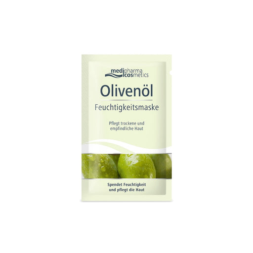 Medipharma Cosmetics Olivenöl Feuchtigkeitsmaske pflegt trockene und empfindliche Haut, 15 ml Gesichtsmaske