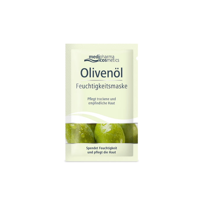 Medipharma Cosmetics Olivenöl Feuchtigkeitsmaske pflegt trockene und empfindliche Haut, 15 ml Gesichtsmaske