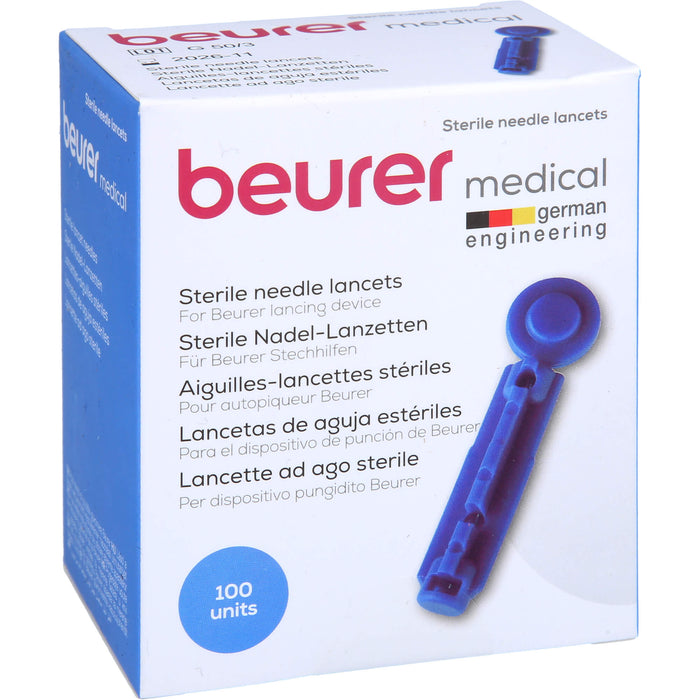 Beurer sterile Nadel-Lanzetten, 100 pc Aiguilles