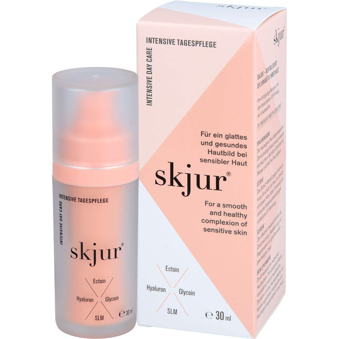 Skjur Intensive Tagespflege für ein glattes und gesundes Hautbild bei sensibler Haut, 30 ml Cream