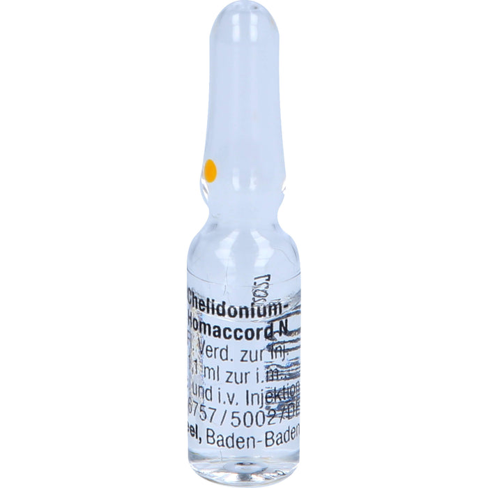 Heel Chelidonium Homaccord N flüssige Verdünnung, 10 pcs. Ampoules