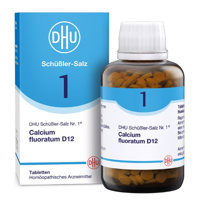 DHU Schüßler-Salz Nr. 1 Calcium fluoratum D12, 900 St. Tabletten