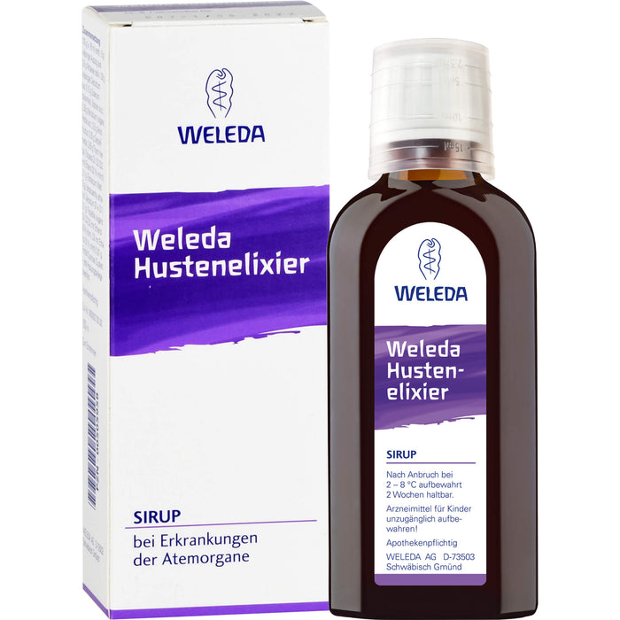 WELEDA Hustenelixier, Sirup, 100 ml Lösung