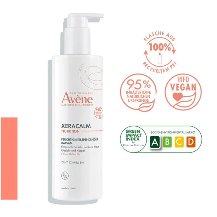 Avène XeraCalm Nutrition feuchtigkeitsspendender Balsam - für sehr trockene Haut, 400 ml Baume