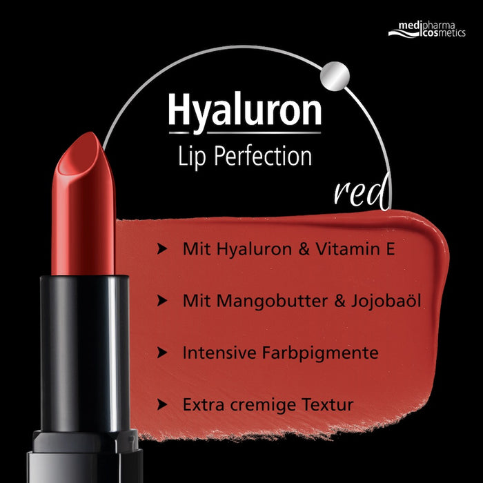 Hyaluron Lip Perfection Lippenstift red, 4 g Plume