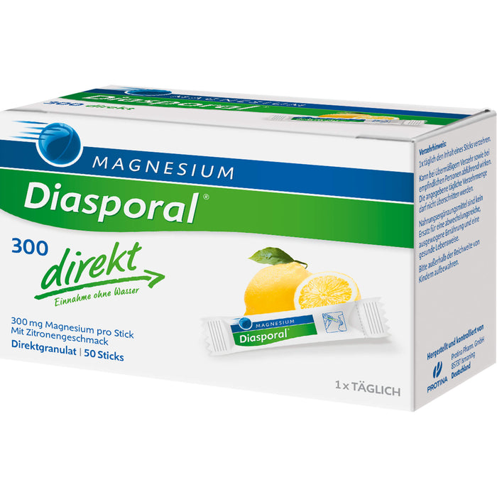 Diasporal 300 direkt Magnesium Granulat Sticks, 50 pc Sachets
