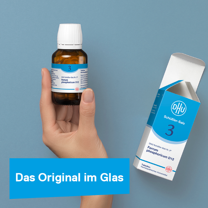 DHU Schüßler-Salz Nr. 3 Ferrum phosphoricum D12, 200 pcs. Tablets