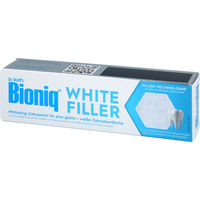 Bioniq White Filler Zahnpasta, 75 ml Cream