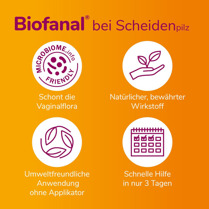 Biofanal Salbe bei Scheidenpilz, 25 g Onguent