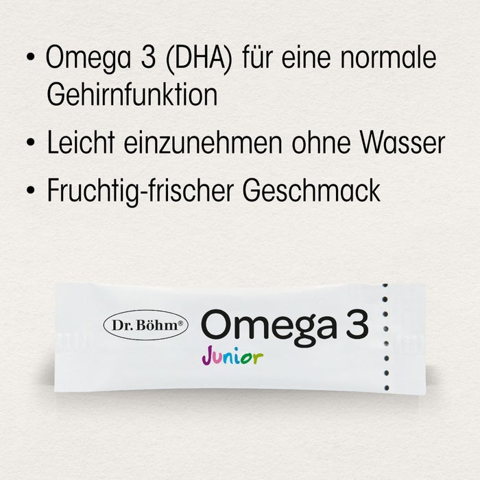 Dr. Böhm Junior Omega-3 Sticks, 30 St. Sticks