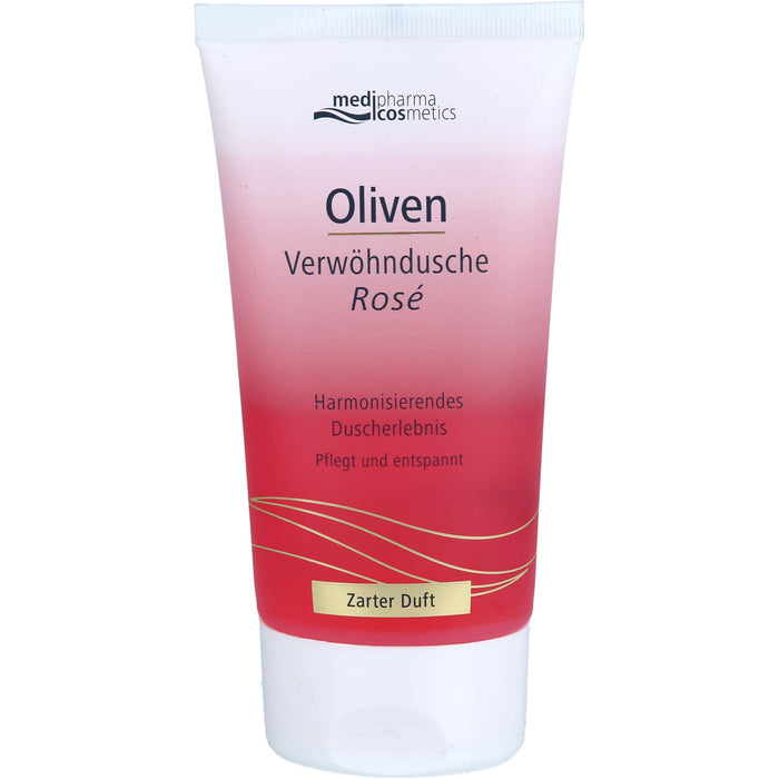 Medipharma Cosmetics Oliven Verwöhndusche Rosé, 150 ml Duschgel
