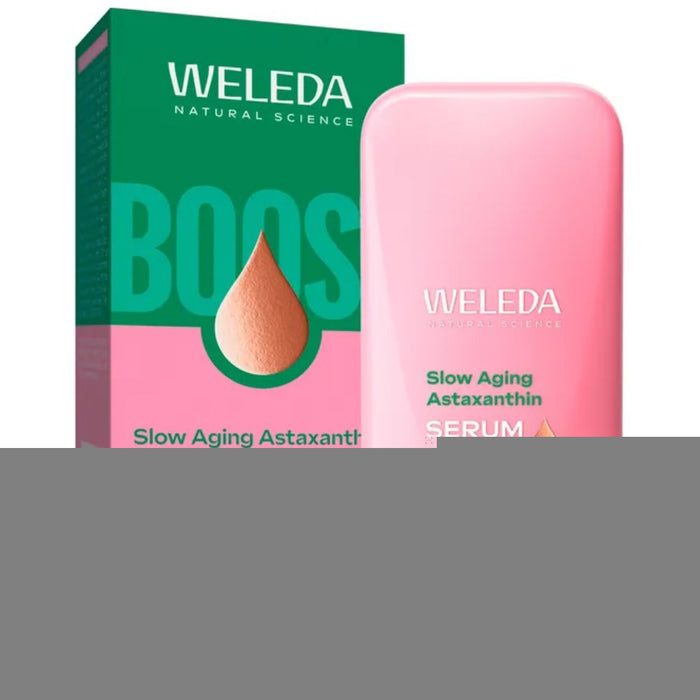 WELEDA Slow Aging Astaxanthin Serum Drops Zellschutz & verlangsamte Hautalterung, 30 ml Lösung