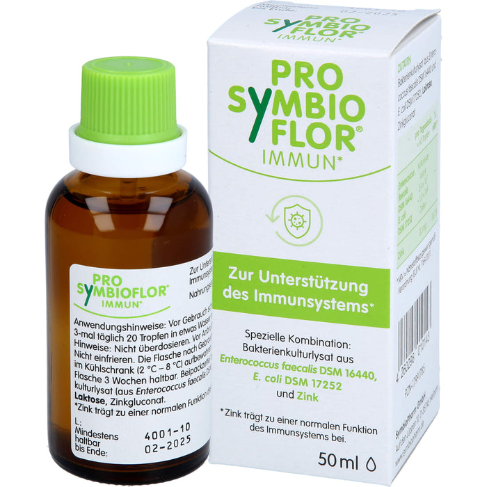 Pro-Symbioflor Immun Tropfen zur Unterstützung des Immunsystems, 50 ml Solution