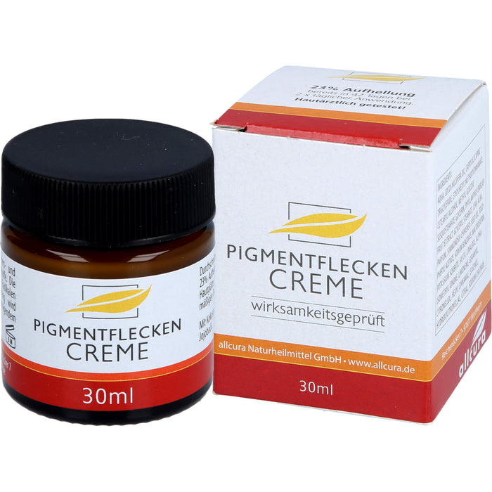 allcura Pigmentflecken Creme, 30 ml Crème