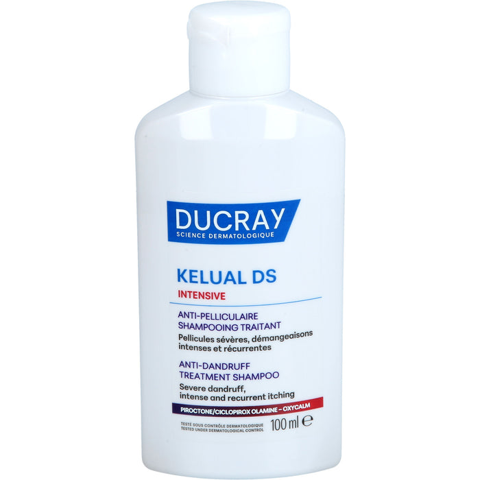 DUCRAY KELUAL DS Intensive Anti-Schuppen Intensivpflege-Shampoo, 100 ml Shampoing