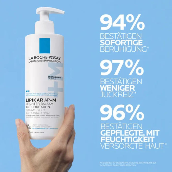 La Roche-Posay Lipikar AP+M leichter Balsam Anti Irritation, 400 ml Balsam