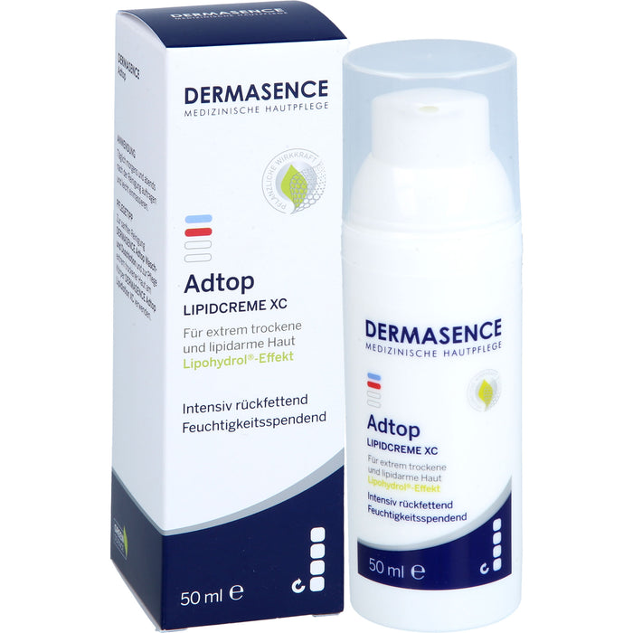 DERMASENCE Adtop XC Lipidcreme für sehr trockene und lipidarme Haut, 50 ml Crème