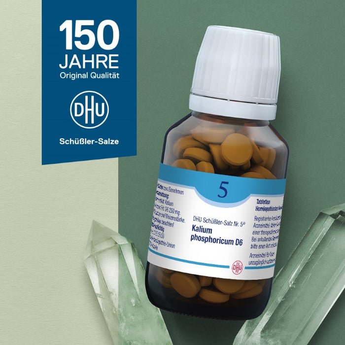 DHU Schüßler-Salz Nr. 5 Kalium phosphoricum D6, 80 pc Tablettes