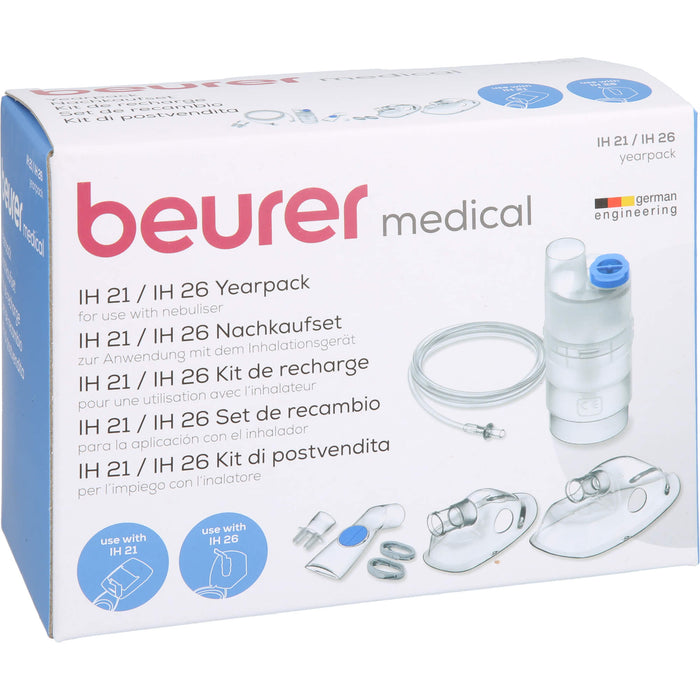 Beurer IH 21 / IH 25 / IH 26 Zubehörset zur Anwendung mit dem Inhalationsgerät, 1 pcs. Accessory