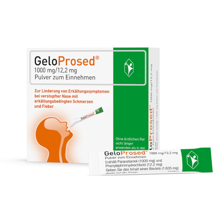 Geloprosed Pulver, 10 pc Sachets