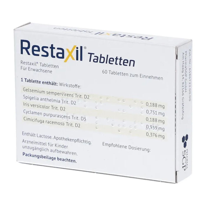 Restaxil Tabletten bei Neuralgien, 60 pc Tablettes