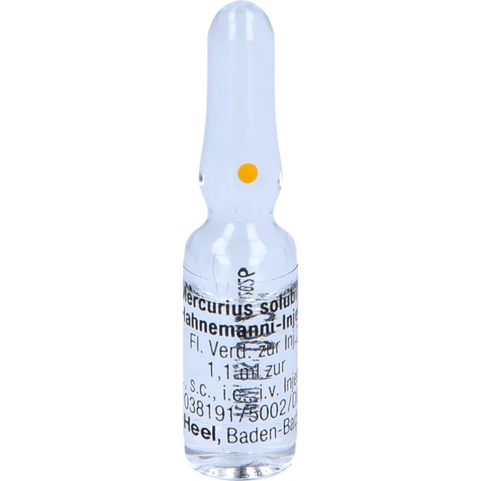 Mercurius solubilis Hahnemanni-Injeel Injektionslösung, 10 pc Ampoules