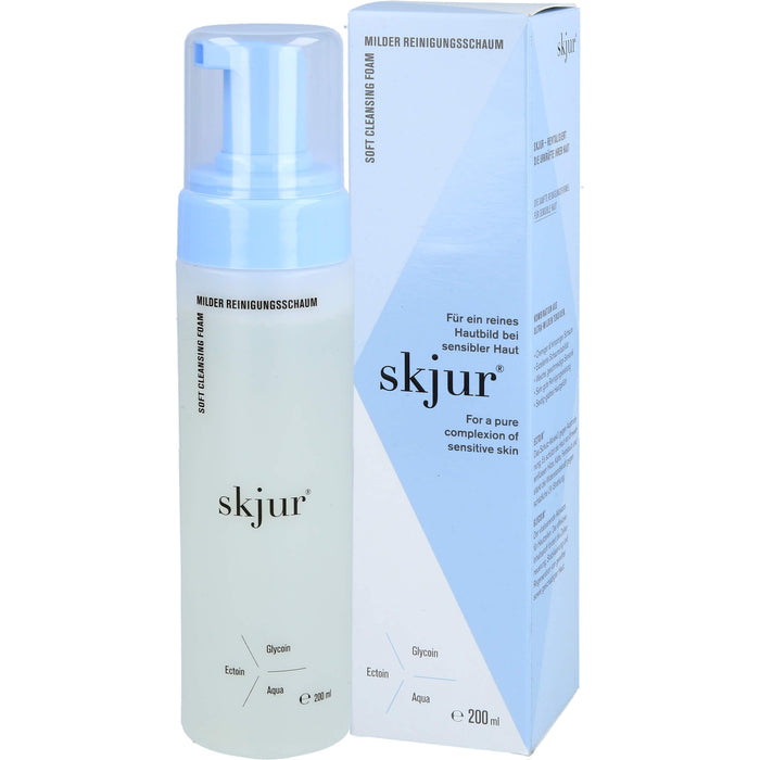 Skjur milder Reinigungsschaum für ein reines Hautbild bei sensibler Haut, 200 ml Solution