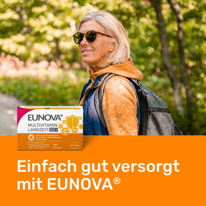 EUNOVA Langzeit 50+ Kapseln, 120 pcs. Capsules