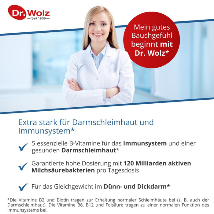Dr. Wolz Darmflora plus select intens Kapseln, 40 pcs. Capsules