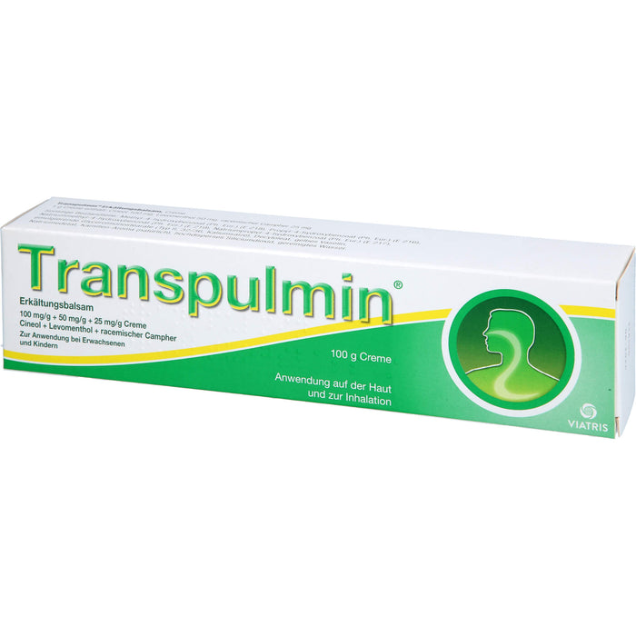 Transpulmin Erkältungsbalsam, 100 g Cream