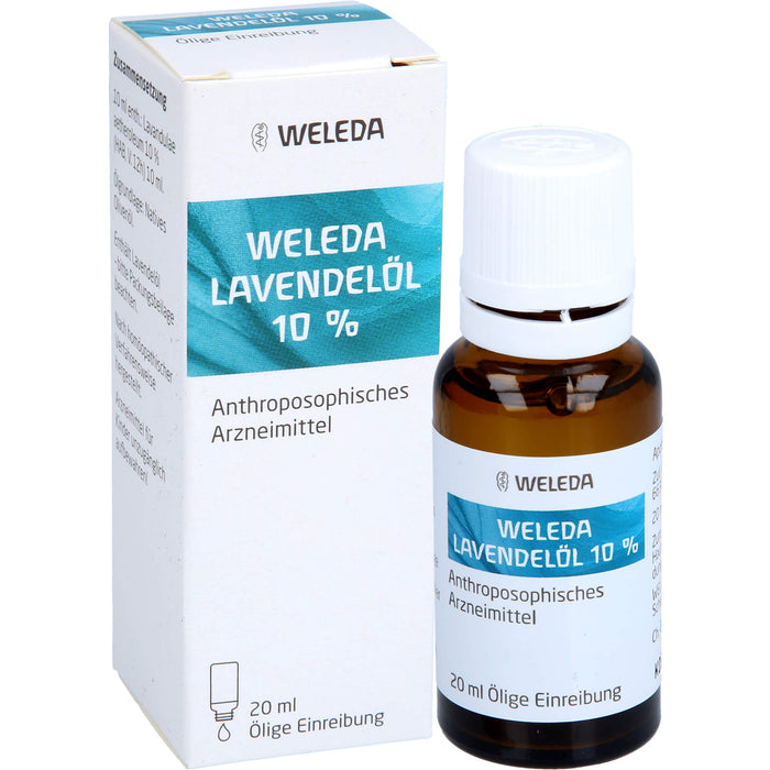 WELEDA Lavendelöl 10% ölige Einreibung, 20 ml Huile
