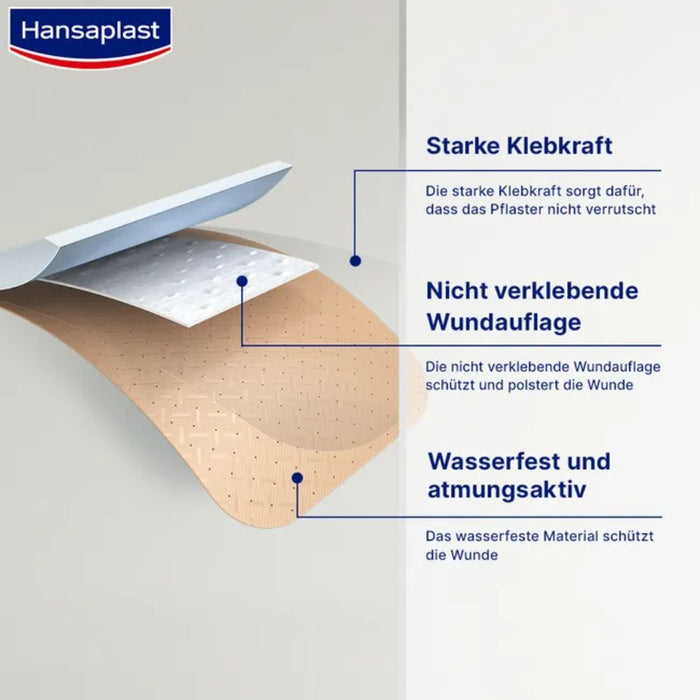 Hansaplast Injection Plaster Universal Injektionspflaster Wasser abweisend, 100 pcs. Patch