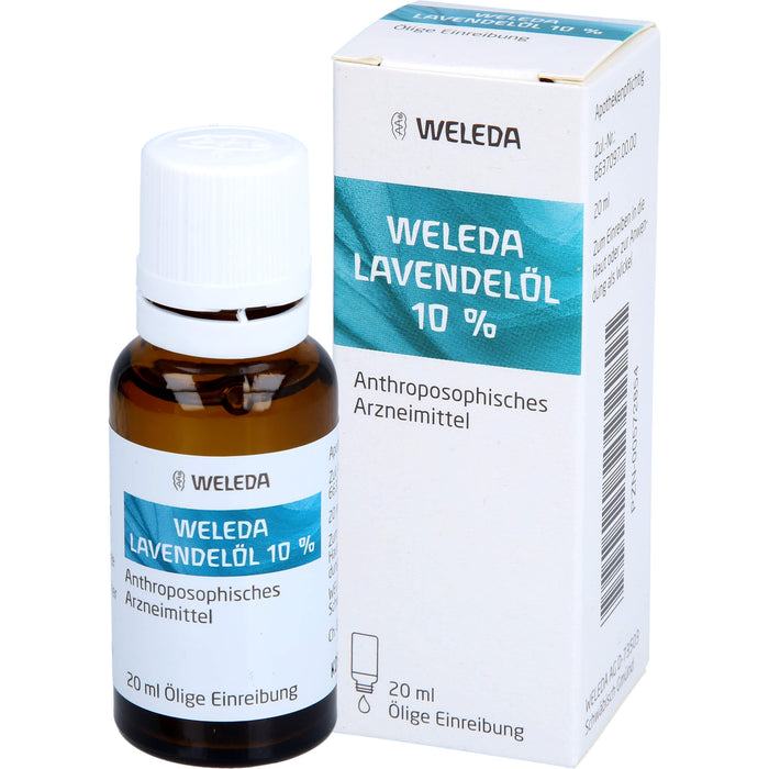 WELEDA Lavendelöl 10% ölige Einreibung, 20 ml Huile
