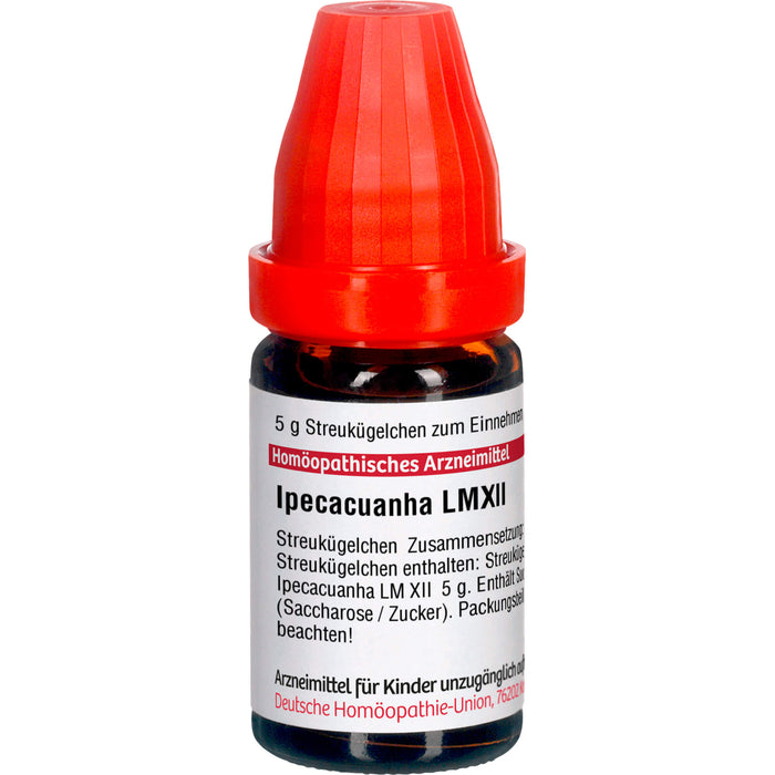 Ipecacuanha LM XII DHU Globuli, 5 g Globules