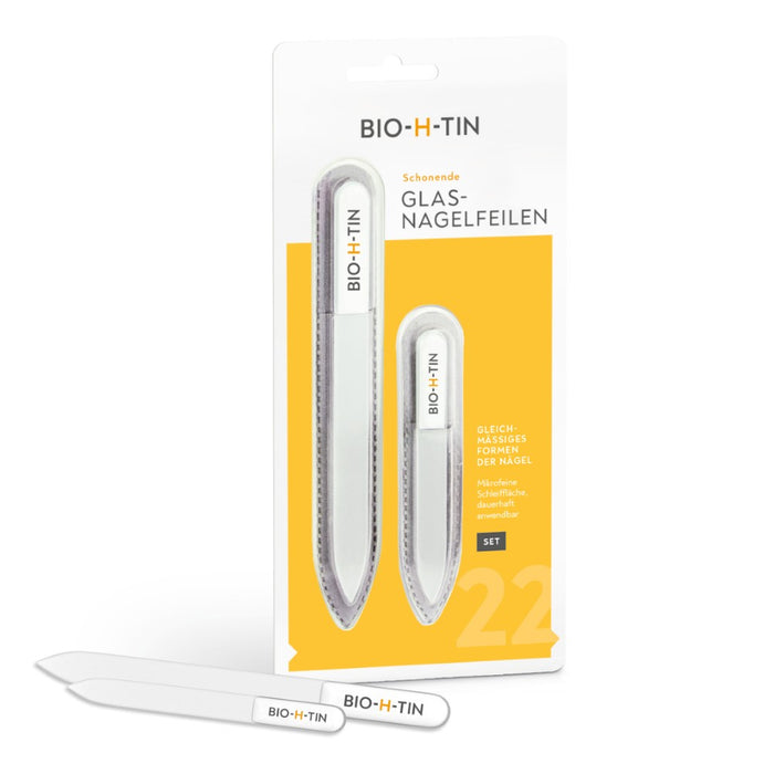 BIO-H-TIN Glas-Nagelfeile Set, 1 pcs. File