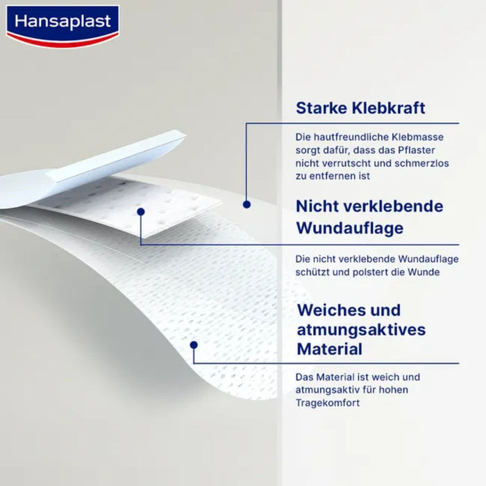 Hansaplast Wundverband Steril Sensitive 10x15cm, 5 pcs. Patch