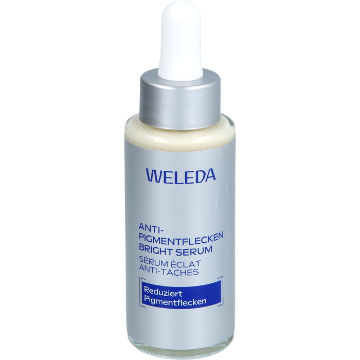 WELEDA Anti-Pigmentflecken Serum mit Enzian & Edelweiß, für strahlenden Teint und weniger Flecken, 30 ml Gel