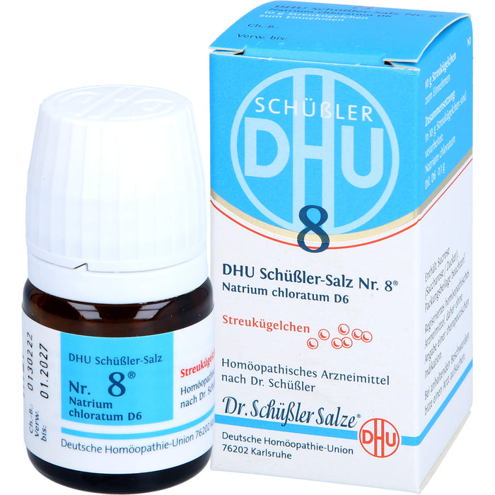 DHU Schüßler-Salz Nr. 8 Natrium chloratum D6, 10 g Globuli