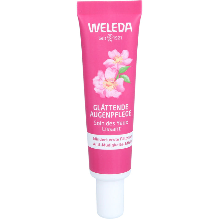 WELEDA glättende Augenpflege Wildrose & Weißer Tee mindert erste Fältchen, 12 ml Cream