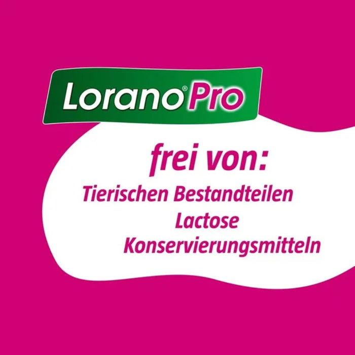 Lorano Pro Filmtabletten Antiallergikum, 18 pcs. Tablets