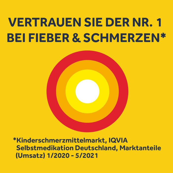 Nurofen Junior Fieber- & Schmerzsaft Orange, 100 ml Lösung