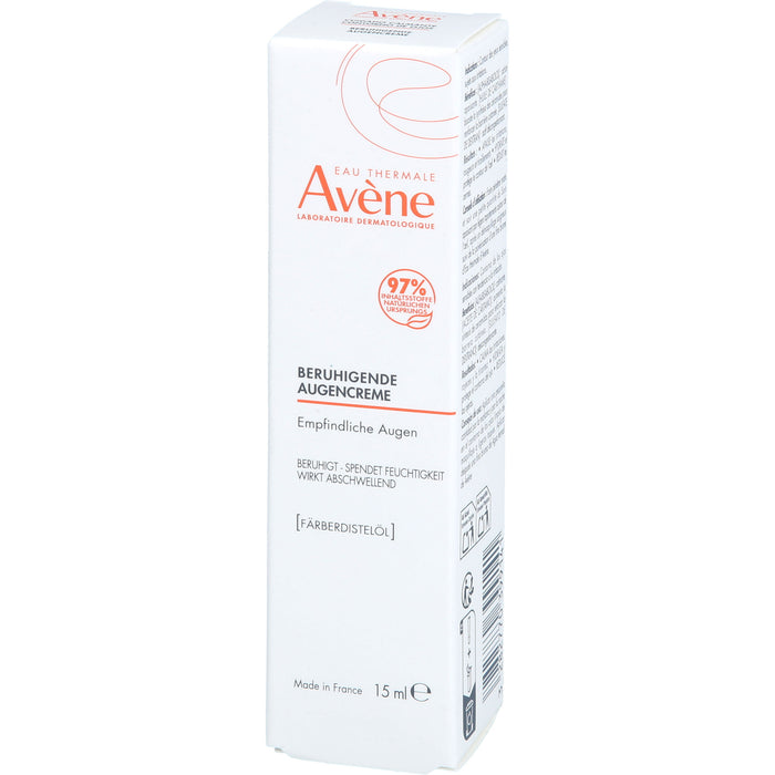 Avène beruhigende Augencreme für empfindliche Augen, 15 ml Cream