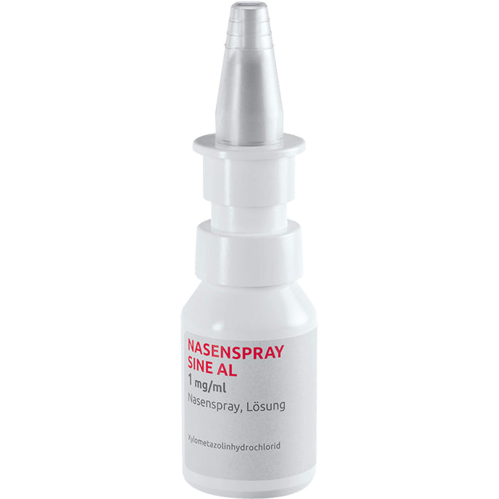 Nasenspray sine AL 1 mg/ml Nasenspray bei Schnupfen, Nasennebenhöhlen-Entzündung und allergischem Schnupfen, 10 ml Lösung
