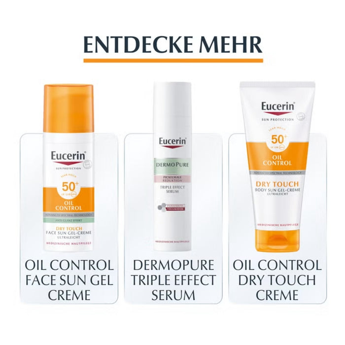 Eucerin Oil Control Face Sun Gel-Creme LSF 30, 50 ml Cream